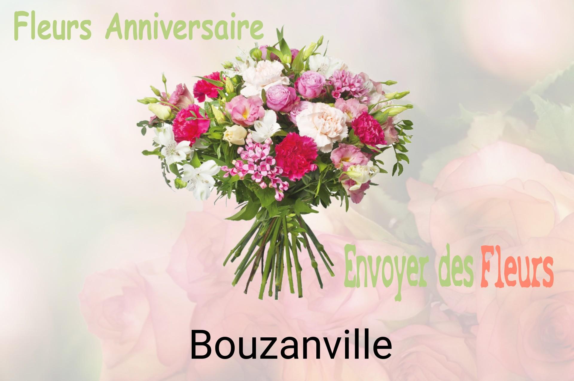 Bouquet de fleurs d’anniversaire livré à Bouzanville
