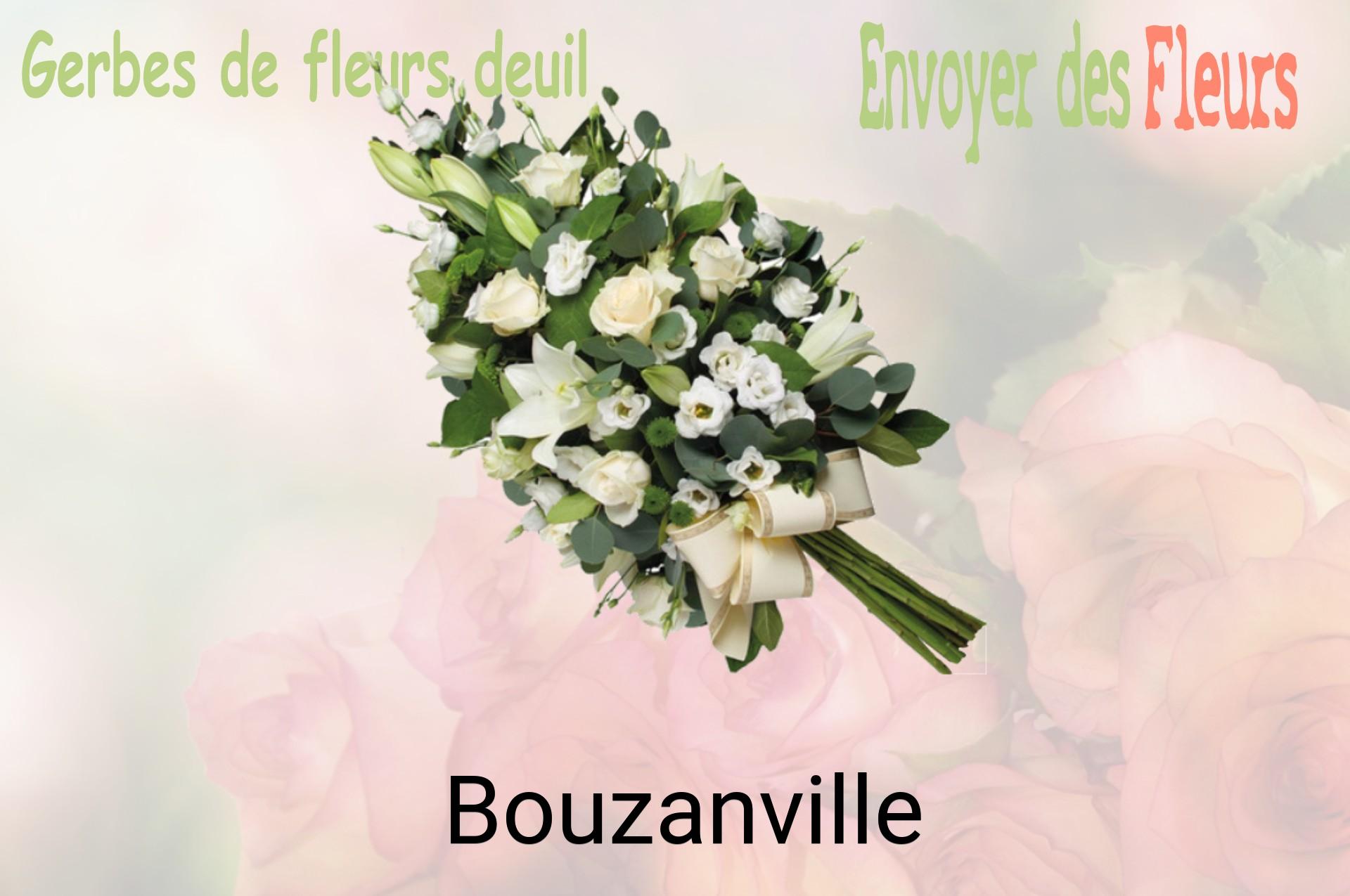 Gerbe de fleurs de deuil livrée à Bouzanville